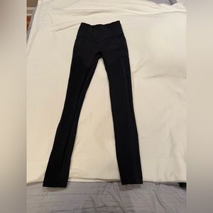 Lululemon black leggings, size 2